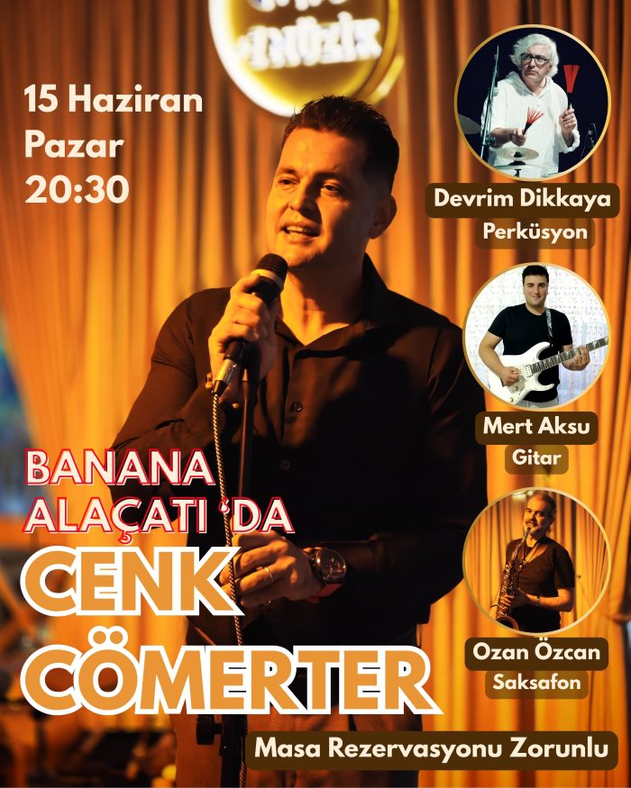 15 Haziran - Cenk Cömerter - Canlı Müzik